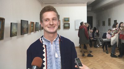 Студенти з Тернопільщини здавали вокальний екзамен у музеї Студенти з Тернопільщини здавали вокальний екзамен у музеї