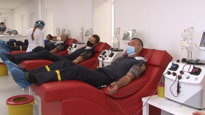 Черкаські рятувальники стали донорами