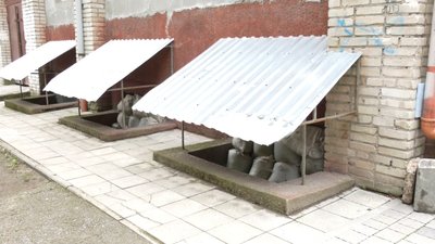 Укриття облаштували на цокольному поверсі Укриття облаштували на цокольному поверсі