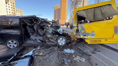 ДТП в Одесі за участю мікроавтобуса та маршрутки