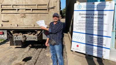 Аграрії двох районів Миколаївщини безплатно отримали понад 1400 тонн насіння