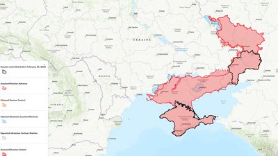 Спротив на окупованих територіях заважає окупаційним планам РФ — ISW Спротив на окупованих територіях заважає окупаційним планам РФ — ISW