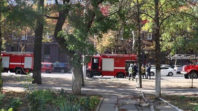 У Херсоні сталась пожежа в обласній клінічній лікарні - загорівся електроприлад У Херсоні сталась пожежа в обласній клінічній лікарні - загорівся електроприлад