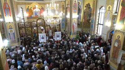 Глава УГКЦ Святослав Шевчук очолив літургію у храмі святого Йосафата