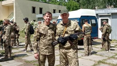 Олександр Рябоконь у лавах київської тероборони Олександр Рябоконь у лавах київської тероборони