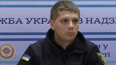 Сергій Мельник, головний інспектор відділу пожежної безпеки Управління запобігання НС ГУ ДСНС у Запорізькій області Сергій Мельник, головний інспектор відділу пожежної безпеки Управління запобігання НС ГУ ДСНС у Запорізькій області