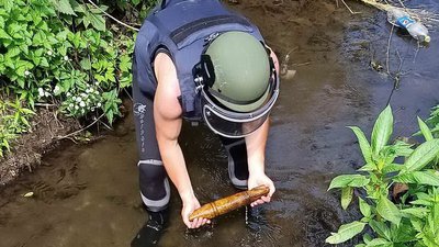 У Харкові у канаві знайшли бомбу часів Другої світової війни