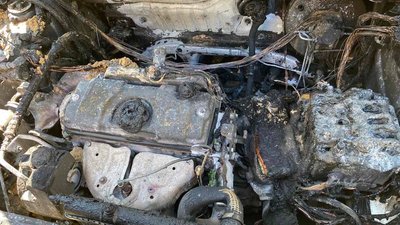 У центрі Житомира загорівся автомобіль