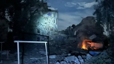Наслідки удару РФ по Комишувасі Запорізького району, у ніч проти 27 вересня 2026 року