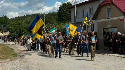 На Тернопільщині, попрощалися, в останню дорогу, військовий Микола Василик