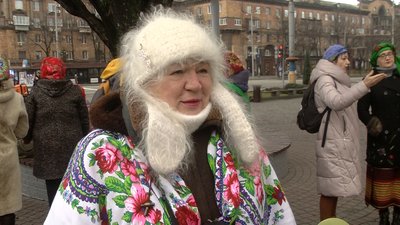 У Запоріжжі відзначили День української хустки У Запоріжжі відзначили День української хустки