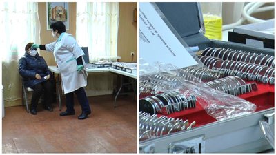 Благодійники безкоштовно перевірили зір жителям Авдіївки