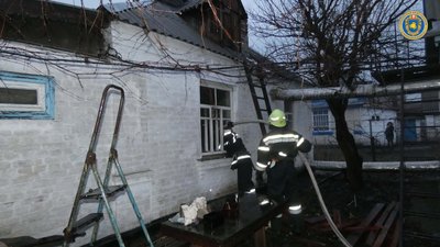 На Черкащині через несправне пічне опалення горів будинок На Черкащині через несправне пічне опалення горів будинок