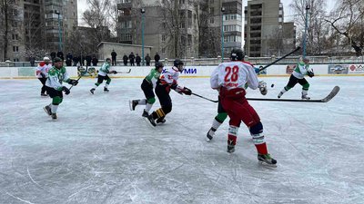 У хокейному чемпіонаті Сумської області зіграний черговий матч