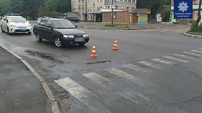 У Сумах сталася аварія, у результаті якої травмувався пішохід