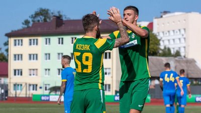 Вперше з початку повномасштабної війни ФК "Полісся" провів футбольний матч у Житомирі Вперше з початку повномасштабної війни ФК "Полісся" провів футбольний матч у Житомирі