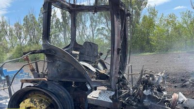 Через ракетний удар поранений тракторист із Полтавщини Через ракетний удар поранений тракторист із Полтавщини