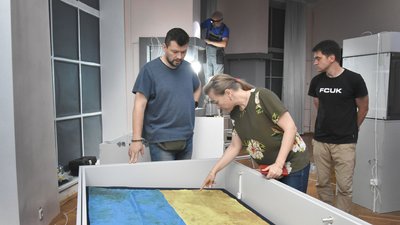 У Музеї історії України відкриють унікальну виставку "Прапори Незалежності" У Музеї історії України відкриють унікальну виставку "Прапори Незалежності"