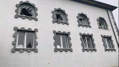 Наслідки обстрілу російськими військовими Костянтинівки 1 березня