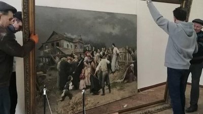 Експонати в Харківському художньому музеї Експонати в Харківському художньому музеї