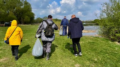 Прибирання "Гнідавського болота" у Луцьку