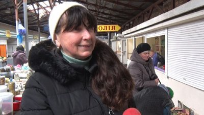 Тетяна Супрун, покупчиня на ринку Тетяна Супрун, покупчиня на ринку