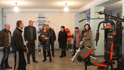 В Онуфріївській громаді відкрили два комунальні тренажерні зали