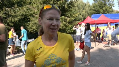 У Луцьку вперше відбувся "Забіг у вишиванках" на підтримку Збройних сил України