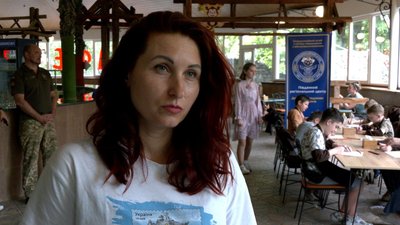 Мати зниклого безвісти бійця ЗСУ Оксана Мати зниклого безвісти бійця ЗСУ Оксана