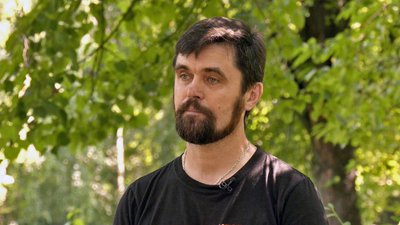 "Думав, що війна для мене закінчилась": боєць із протезом служить у бригаді ТрО, яка захищає небо над Волинню "Думав, що війна для мене закінчилась": боєць із протезом служить у бригаді ТрО, яка захищає небо над Волинню