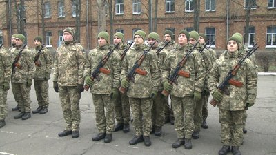 У 198-му навчальному центрі ВМС Збройних сил України склали присягу строковики