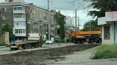 У Харкові продовжують демонтувати трамвайні колії: цього разу — на Мироносицькій У Харкові продовжують демонтувати трамвайні колії: цього разу — на Мироносицькій