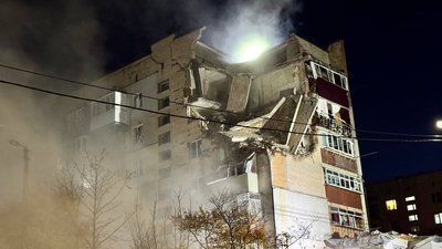 Руйнування будинку внаслідок вибуху