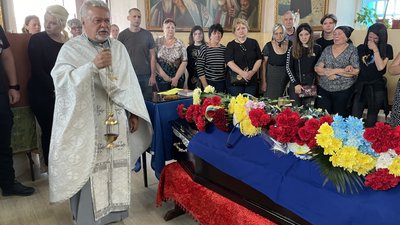 У Херсоні попрощались із загиблим бійцем Сергієм Лебедем