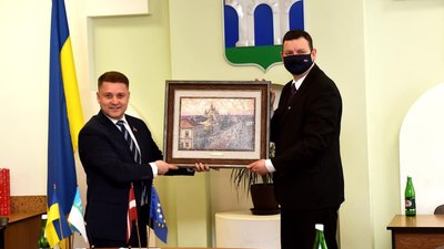 Рівне відвідав латвійський посол. Яку співпрацю пропонує Рівне відвідав латвійський посол. Яку співпрацю пропонує