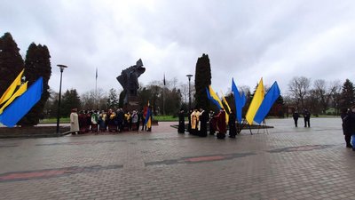 У Тернополі вшанували пам'ять Степана Бандери