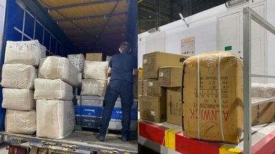 Брендовий одяг та запчастини до кавоварок на 1,5 млн грн вилучили закарпатські митники на КПП "Тиса"