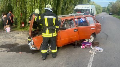 В аварії на Волині травмувалися троє дітей