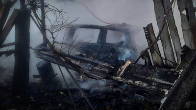 Авто після пожежі