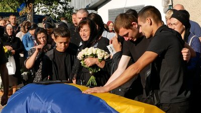 Похорон військової Наталії Хімчинської