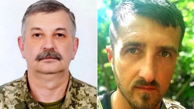 На Буковині прощаються з двома загиблими військовими Горюновим та Тонієвичем