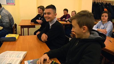 У Житомирі після канікул учні повернулися до школи У Житомирі після канікул учні повернулися до школи