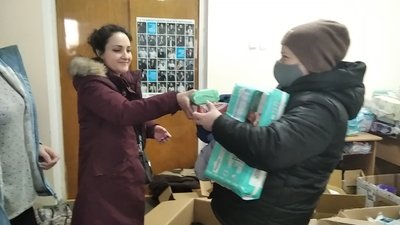 Понад 200 малозабезпечених сімей Житомирщини отримали допомогу від благодійників