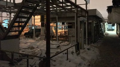 Демонтаж кіосків на "Барабашово" у Харкові Демонтаж кіосків на "Барабашово" у Харкові