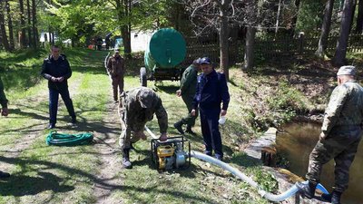 Лісівники Прикарпаття вчаться гасити лісові пожежі Лісівники Прикарпаття вчаться гасити лісові пожежі
