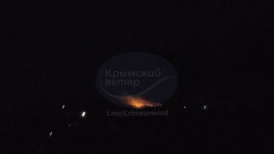 Супутники фіксують пожежі на поромному терміналі Крим та аеродромі у Джанкої 4 липня