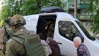 евакуація, війна, Нікополь