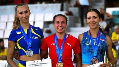 Спорт, легка атлетика, Аліна Кишкіна, Дніпро
