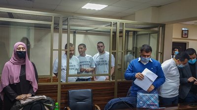Російський суд оголосив вироки красногвардійській групі у справі "Хізб ут-Тахрір