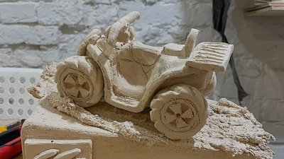 Слов'янськ, кераміка, квадроцикл